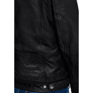 RICANO  Lederjacke Ines, Bikerjacke mit abtrennbarer Kapuze 