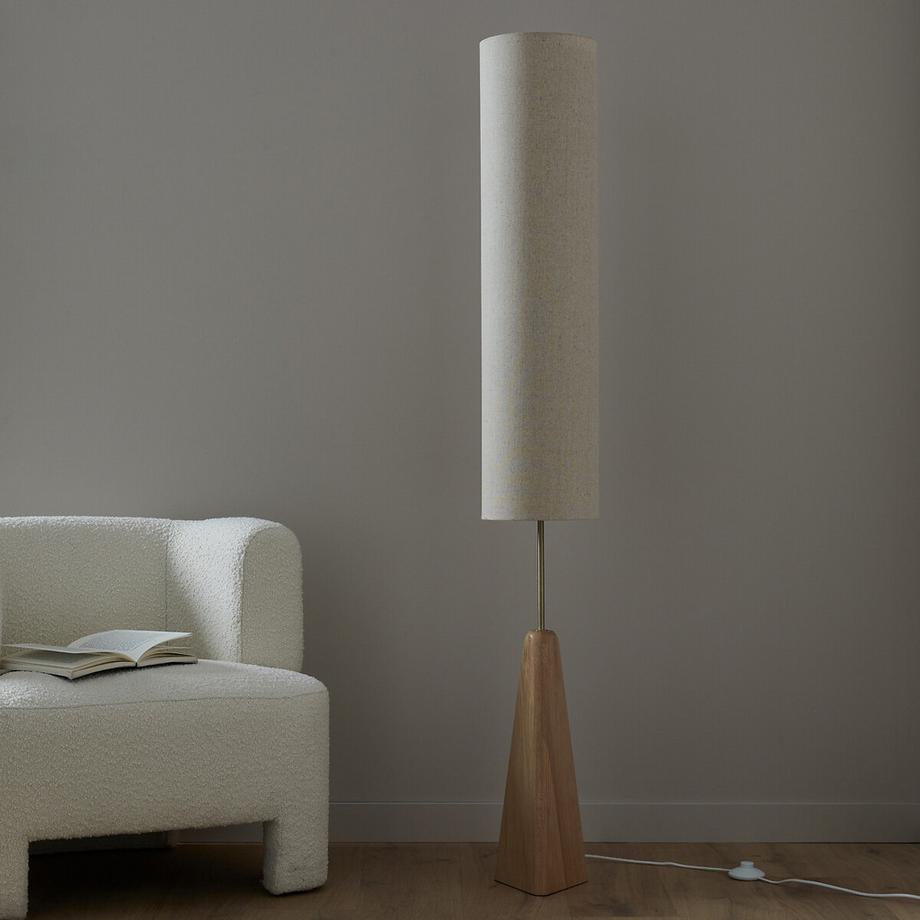 AM.PM Lampadaire chêne massif  