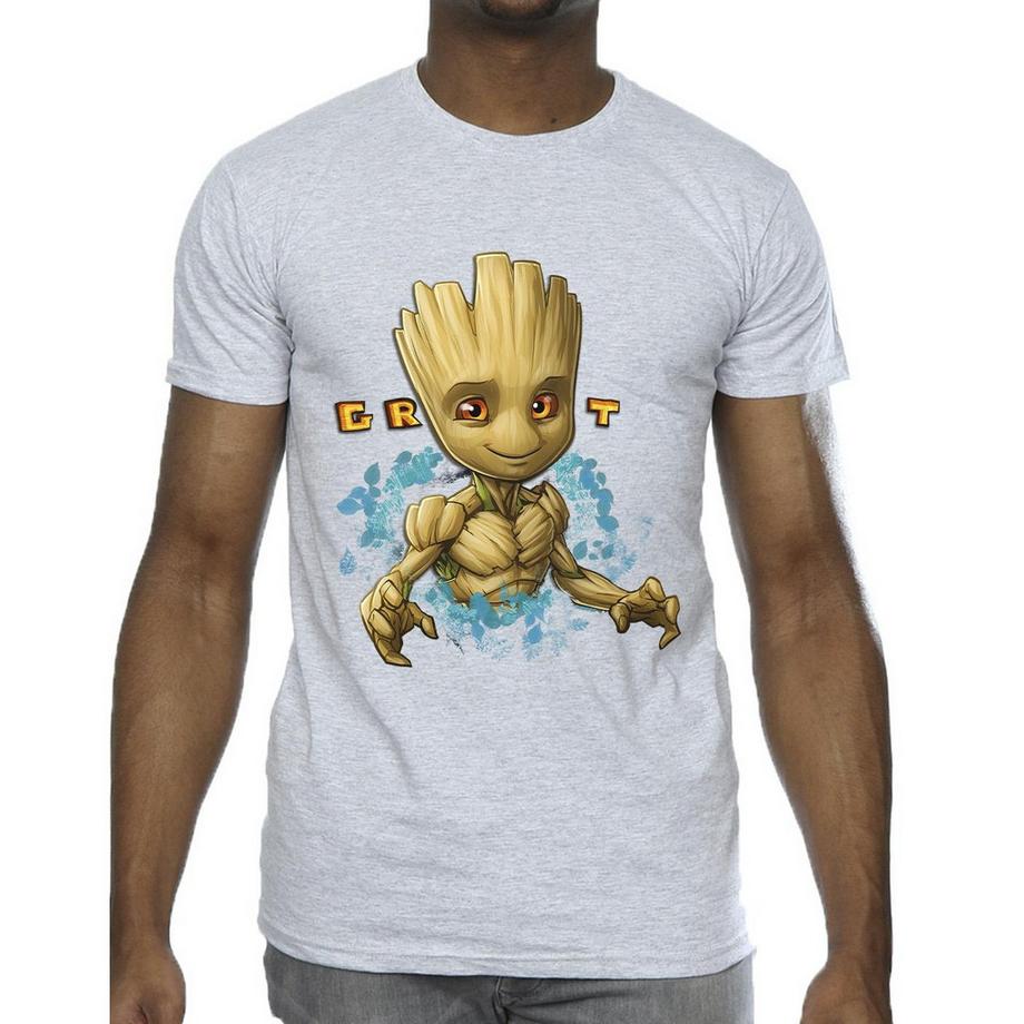 Guardians Of The Galaxy T-Shirt Imprimé Graphique Groot  