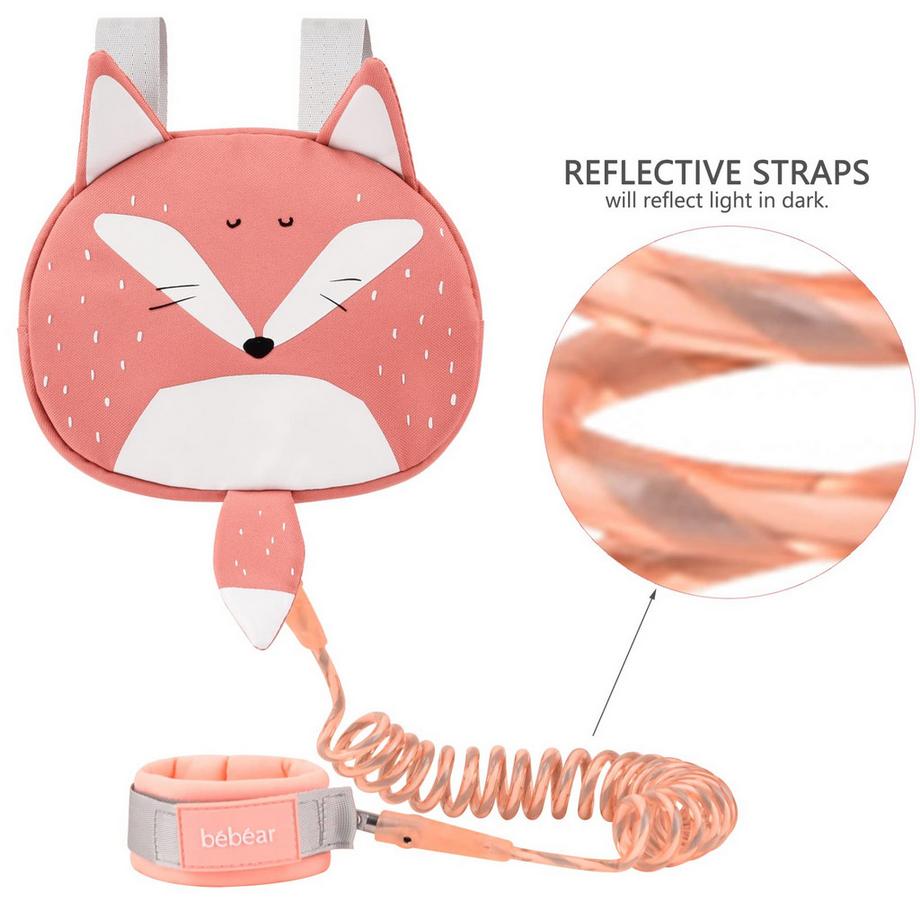 Only-bags.store  Tier-Kleinkind-Rucksack mit Sicherheitsleinen, Mini-Tasche mit Sicherheitsleine für Kinder, tragbarer Rucksack 