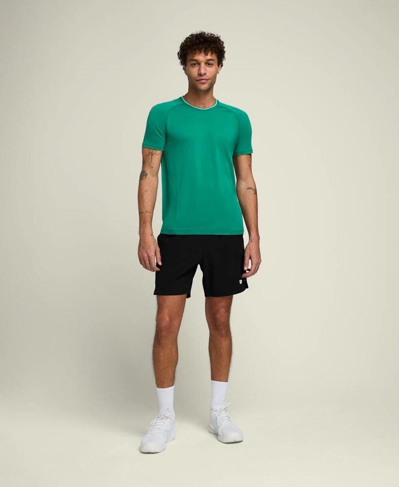 Image of Team Short 7in Schwarz Unisex Schwarz L