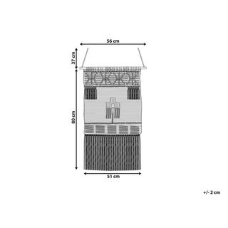 Beliani Suspension murale en tissu en Coton Boho LARKANA  
