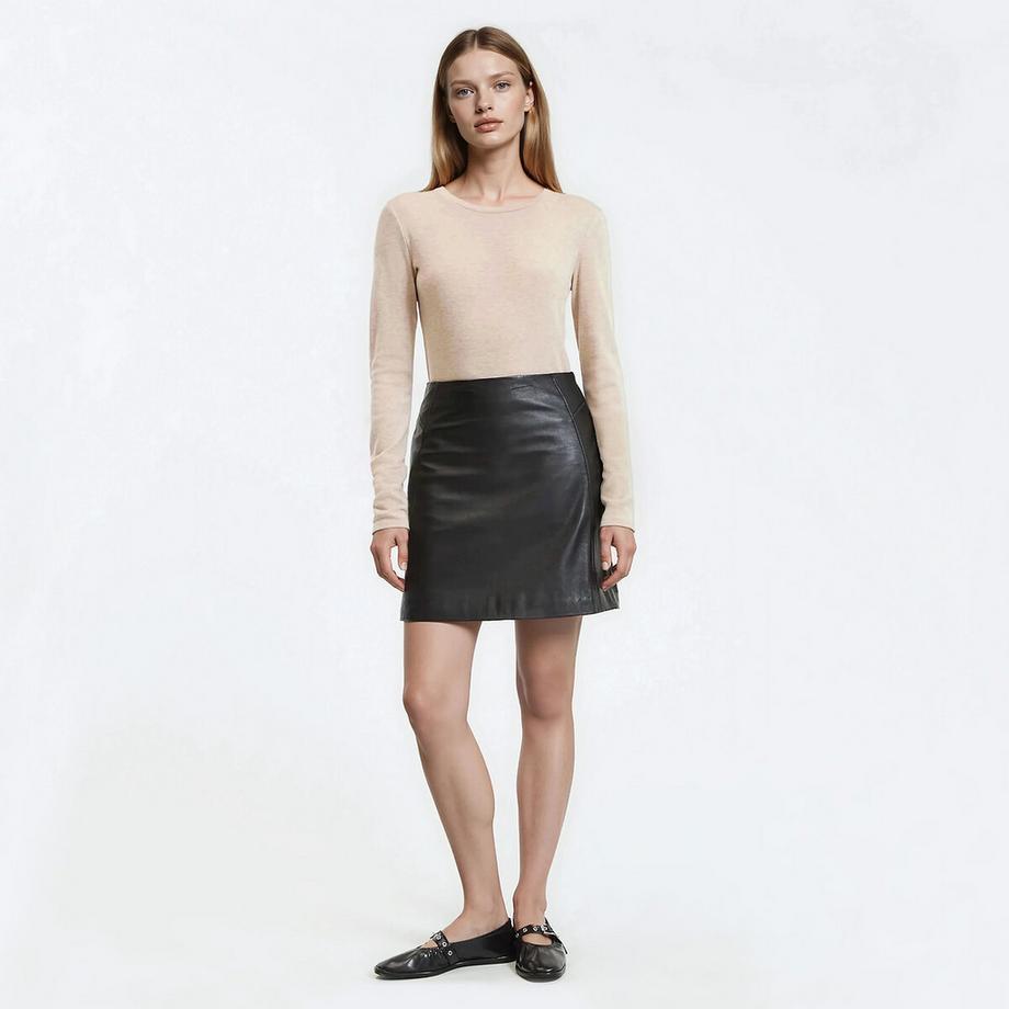 La Redoute Collections Langarm Rundhals Shirt  