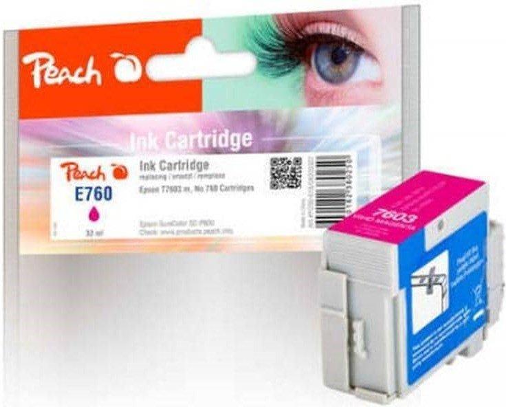 Peach  Tinte Epson T7603, No760, magenta No760, magenta, 32ml 