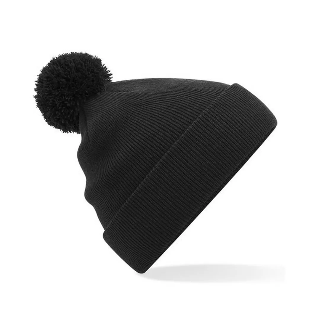 Beechfield - Original Mütze Bommel, One Size, Nero