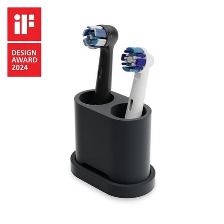 Qikfresh  Zahnbürsten- und Aufsteckbürstenhalter 2er 
