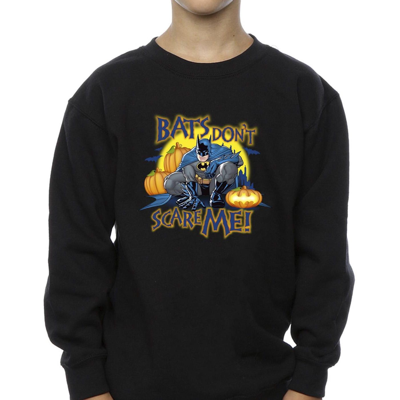 DC COMICS  Bats Don't Scare Me Sweatshirt 