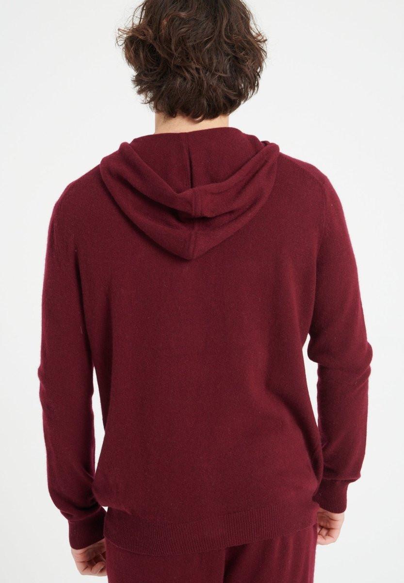 Studio Cashmere8  LUKE 6 Kapuzen-Sweatshirt mit Reißverschluss - 100% Kaschmir 