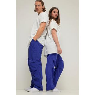 Studio Untold  Pantalone pilot unisex con taglio della gamba ampio, cintura elastica, pieghe sulle ginocchia e coulisse nell'orlo 