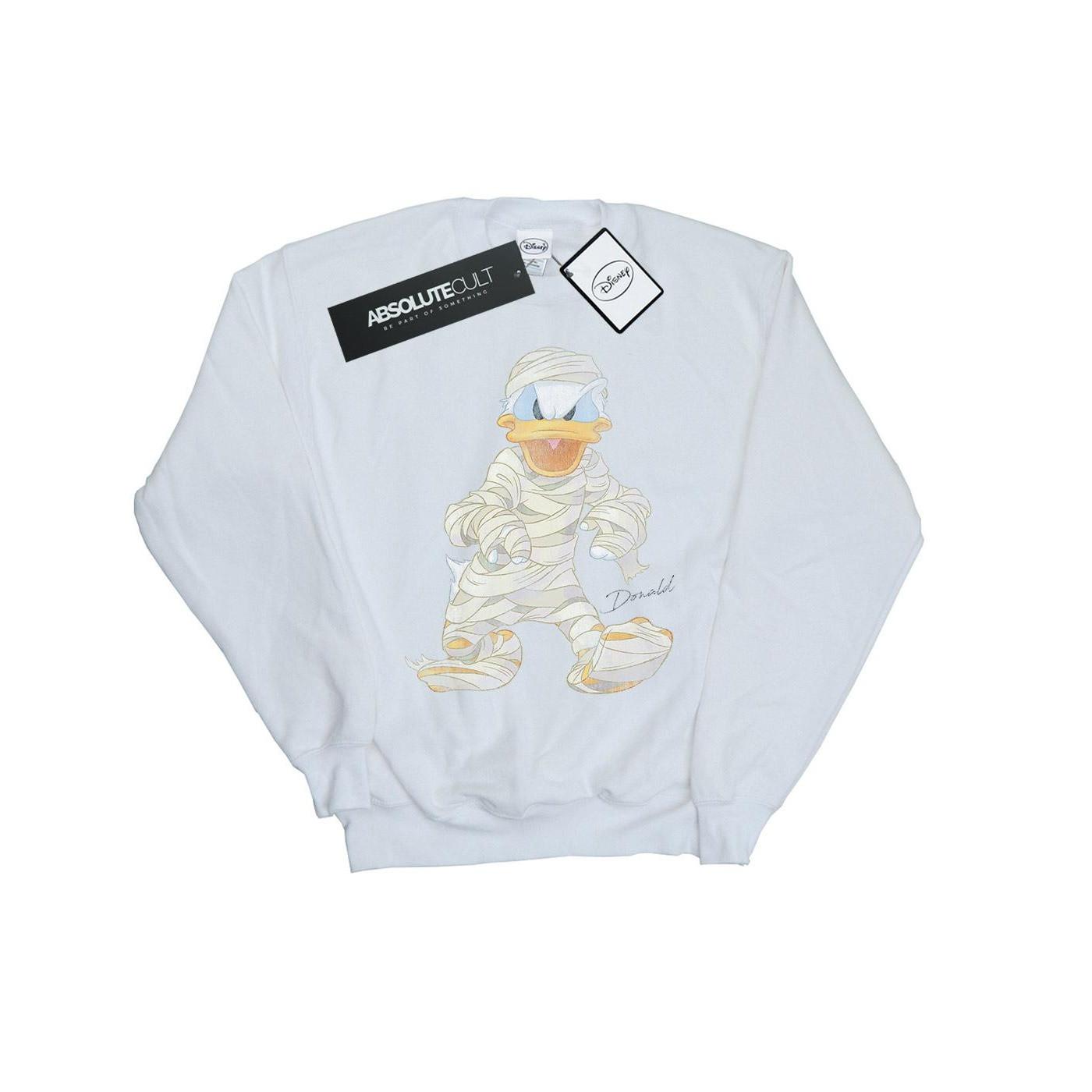 Image of Mummy Donald Duck Sweatshirt Damen Weiss XL