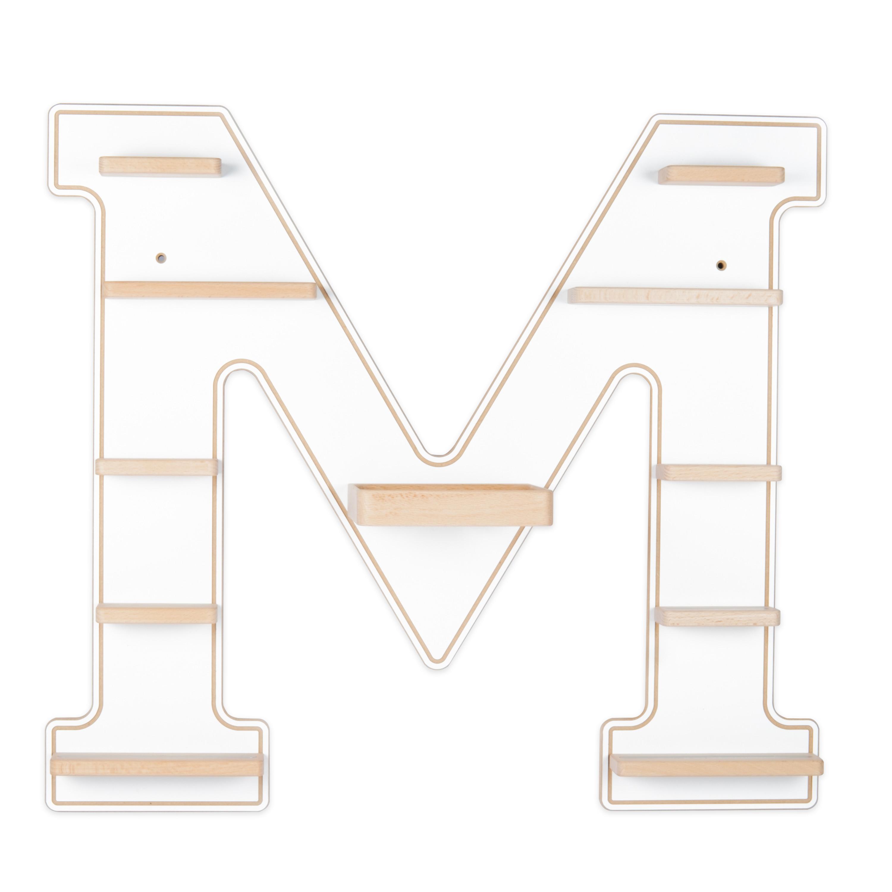 BOARTI Etagère lettre M pour Toniebox Tonies  