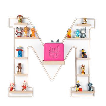 Etagère lettre M pour Toniebox Tonies