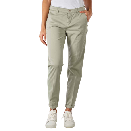 MAC Pantalone Chino Slim Fit Risvolto  