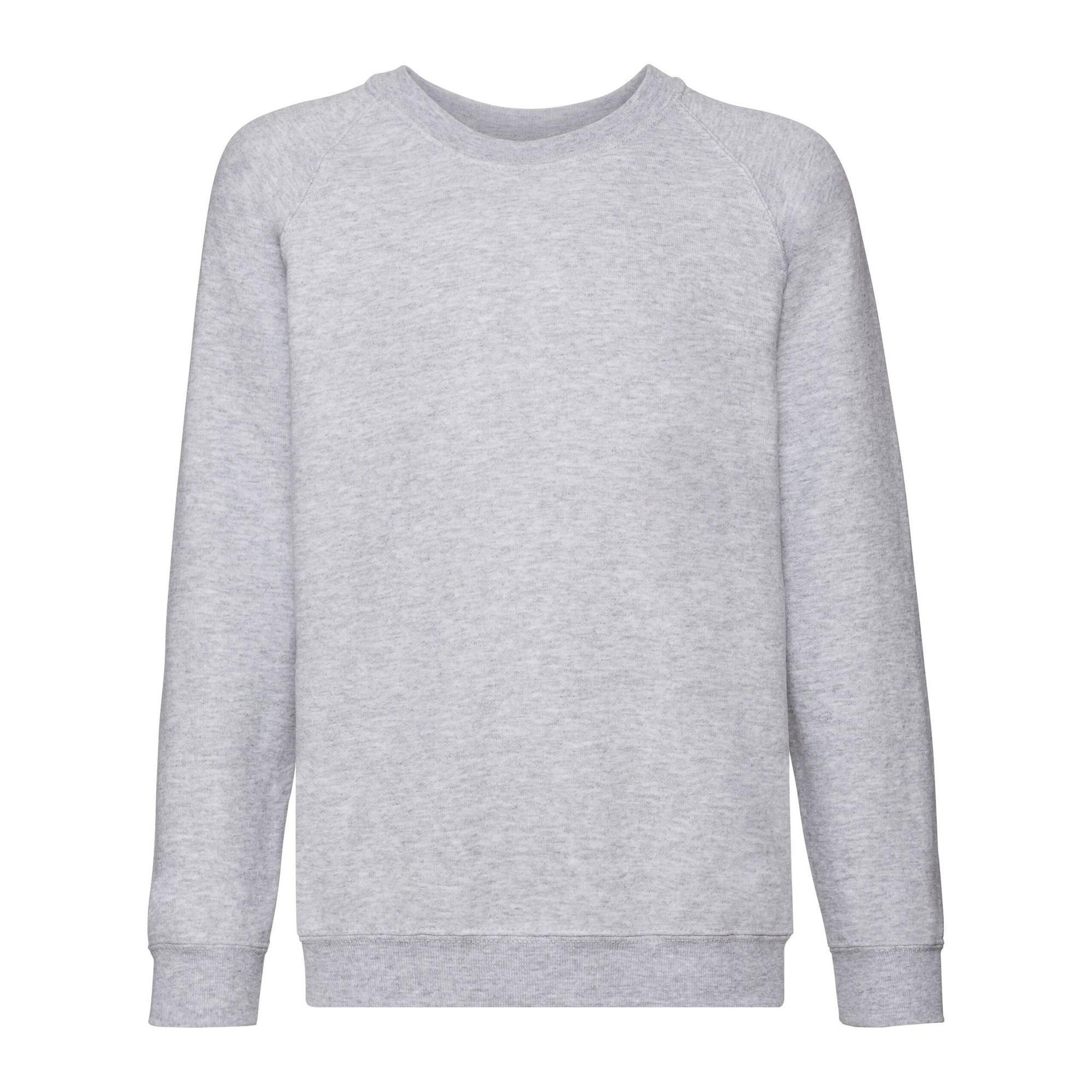 Image of Classic Sweatshirt Raglanärmel Mädchen Grau 140/146