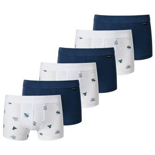 Schiesser  6er Pack Feinripp Organic Cotton - Retro Short / Pant 