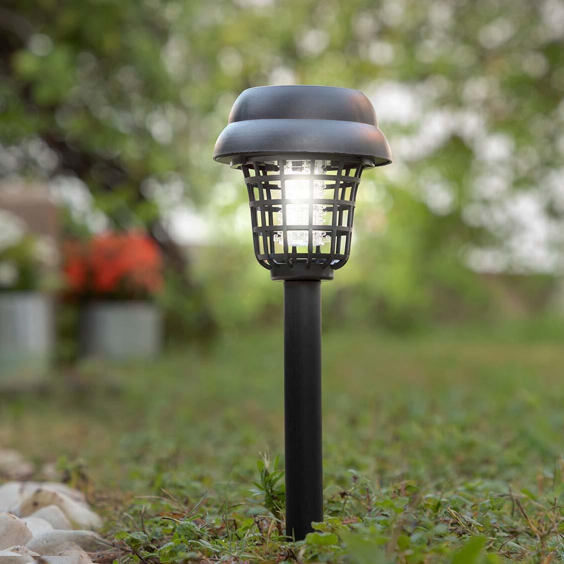 Northix Lampada a celle solari antizanzare per giardino  