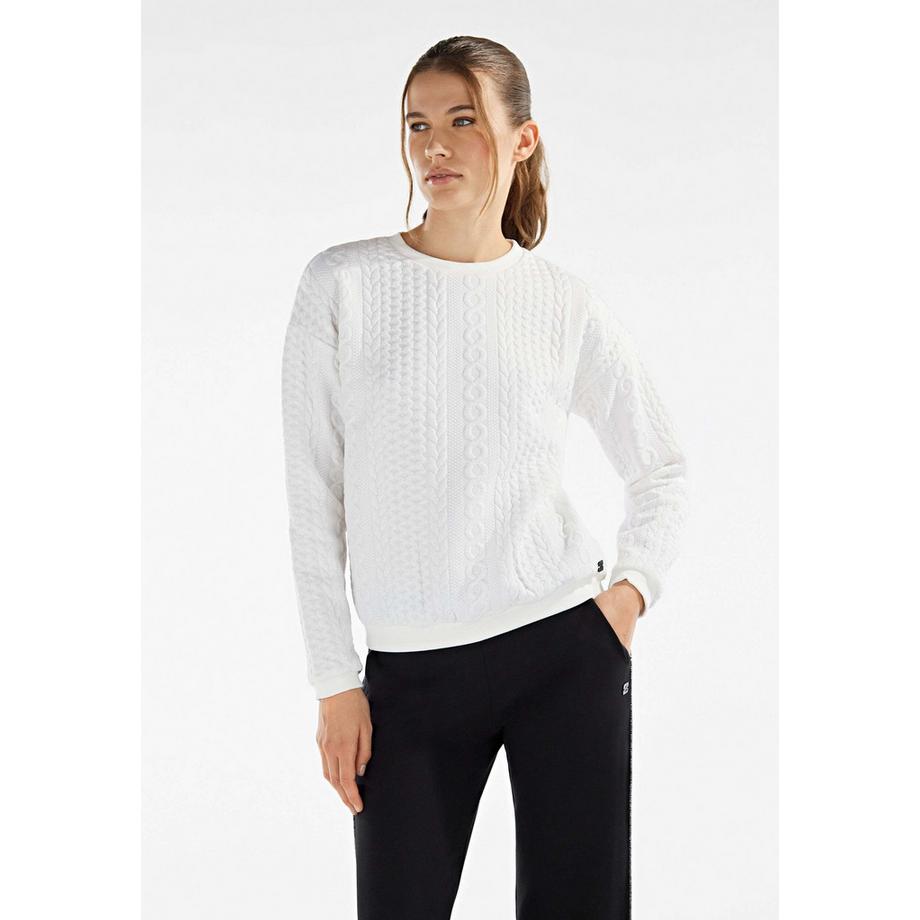 FREDDY Felpa Girocollo Effetto Maglia  