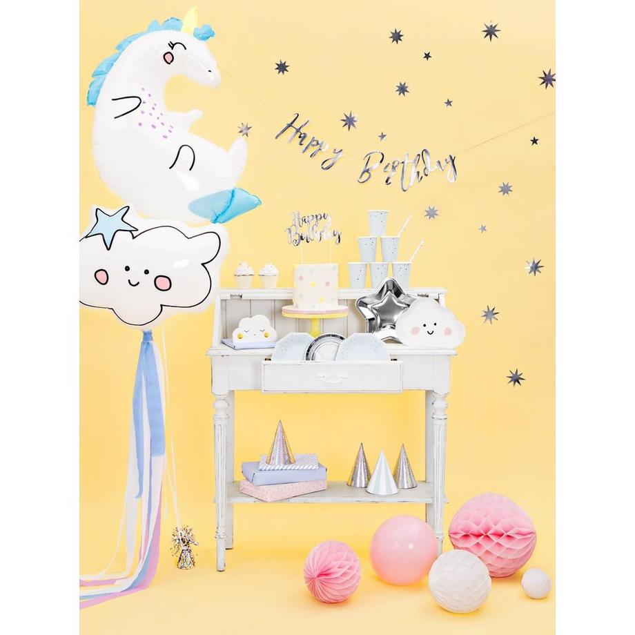 PartyDeco Tortendekoration Happy Birthday  