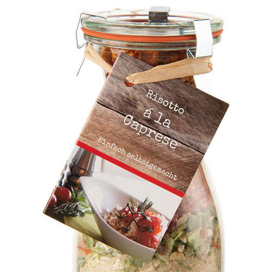 Löbke  Löbke à la Caprese Risotto Mischung im Weckglas 