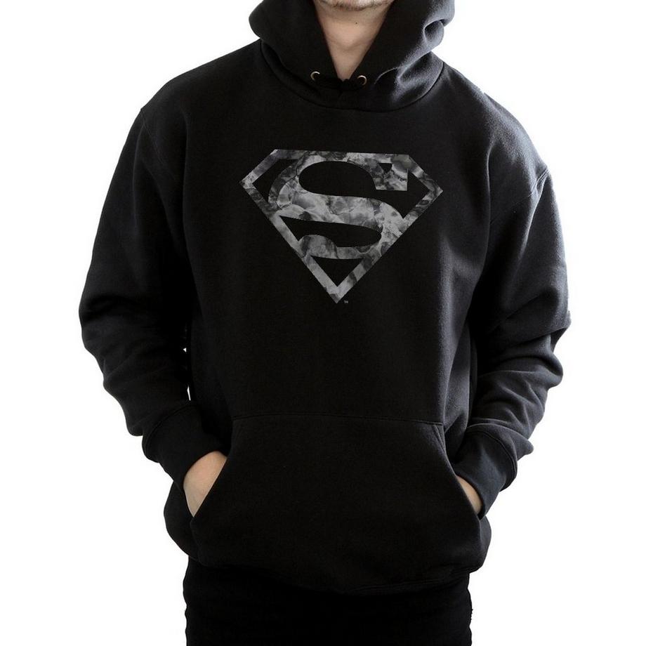 DC COMICS Superman Marble Logo Sweat à Capuche  