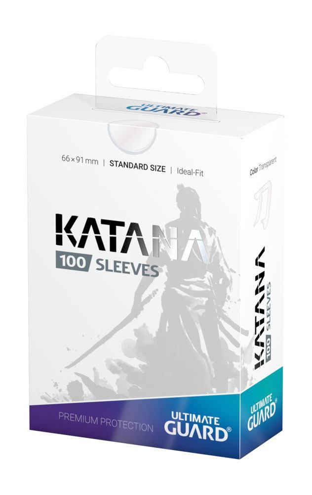 Ultimate Guard  Hülle - Eine Packung mit 100 Stück - Katana - Standard - Durchsichtig 