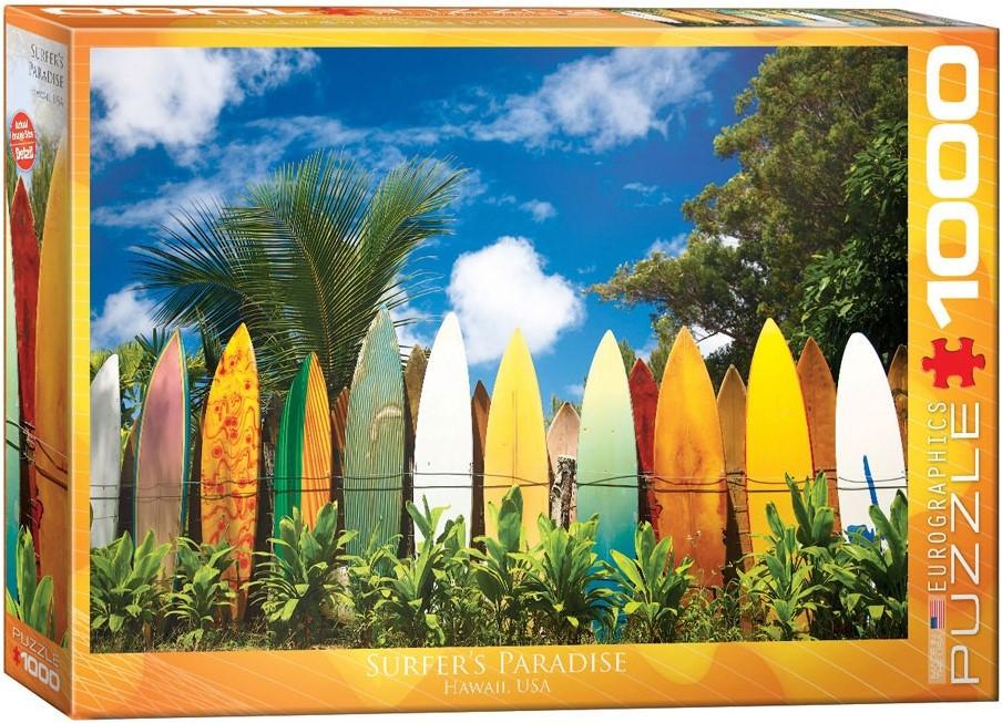 Eurographics  puzzle Das Paradies für Surfer Hawaii 1000 Teile 