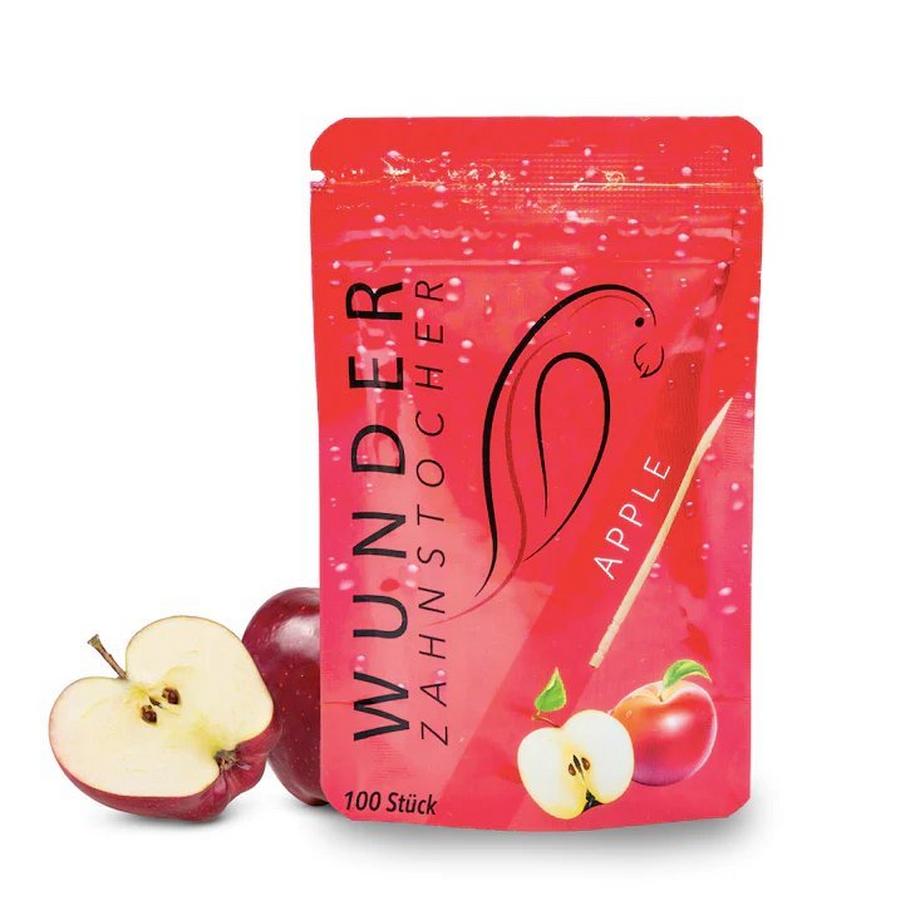 Wunder Zahnstocher  Cure-dents avec goût Refill Pomme 