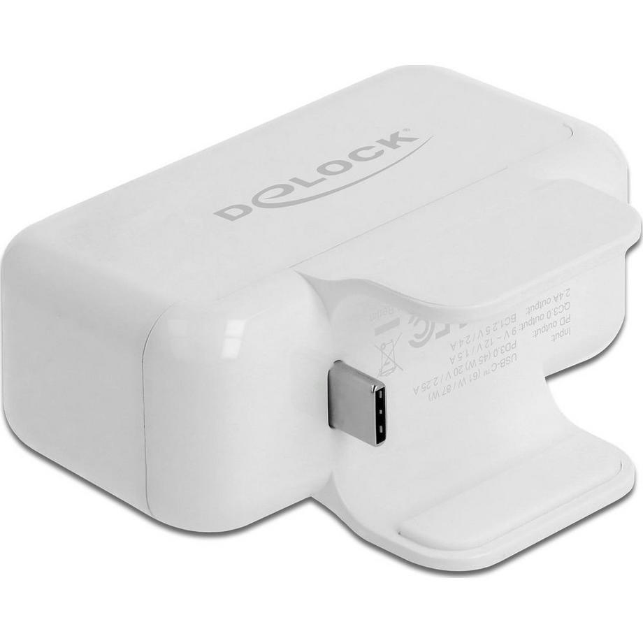 DeLock  Adattatore per alimentatore Apple con PD e QC 3.0 