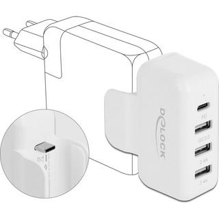 DeLock  USB-Wandladegerät Apple Adapter USB, PD & QC 