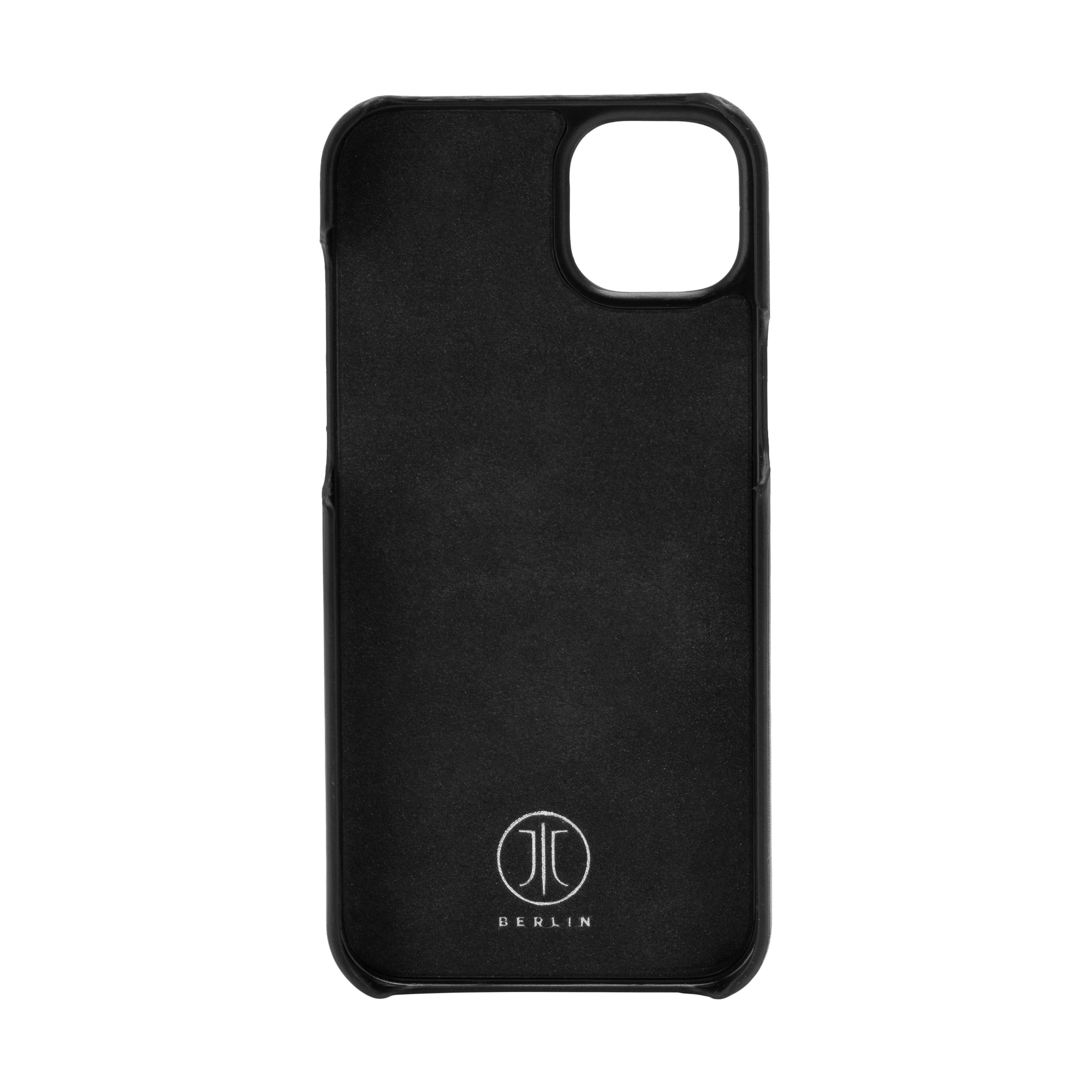 JT Berlin  iPhone 15 - Jt Berlin Backcase Kreuzberg Schwarz 