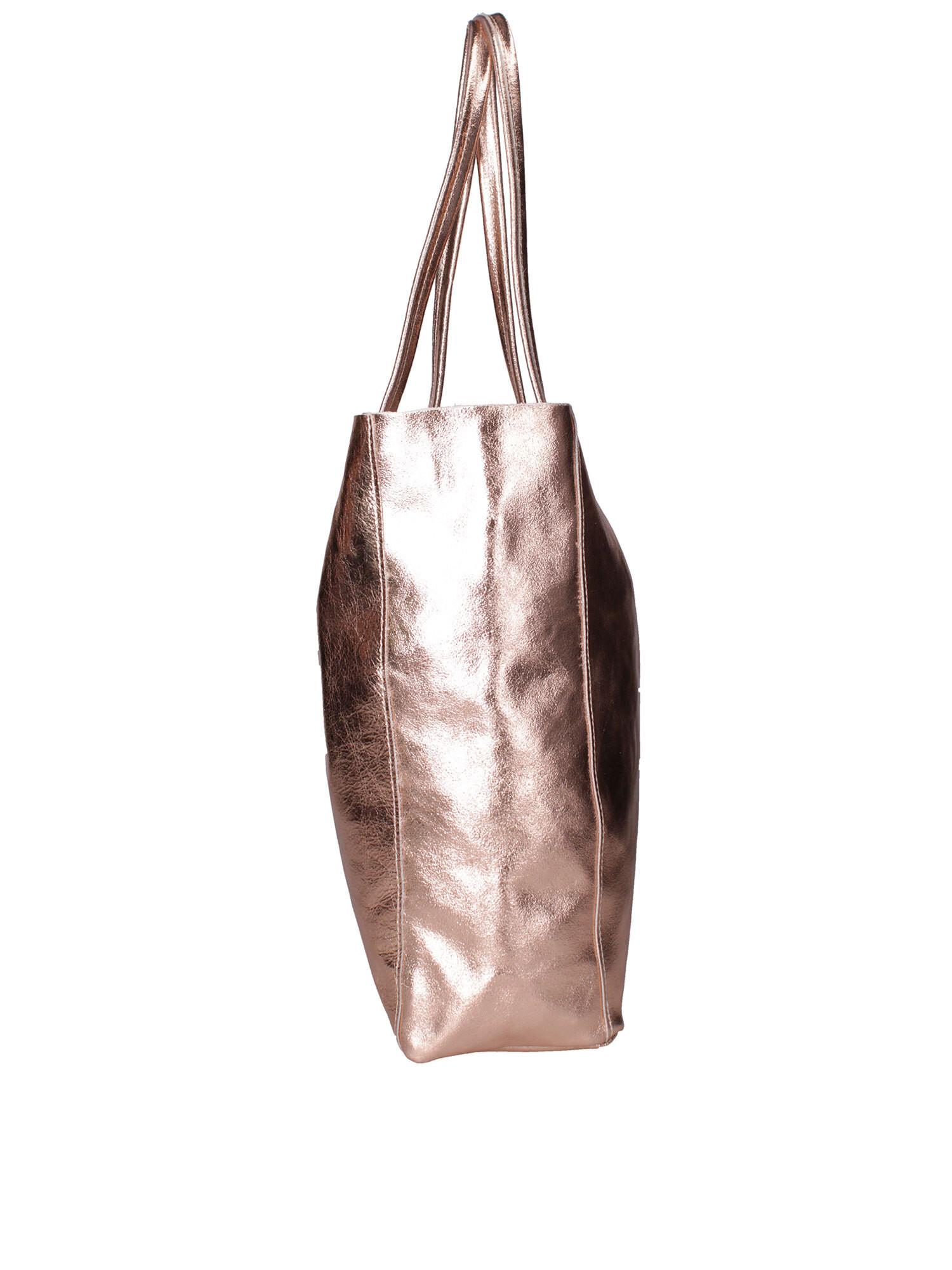 Gave Lux Shopper Tasche mit Leder Kordelzugverschluss  