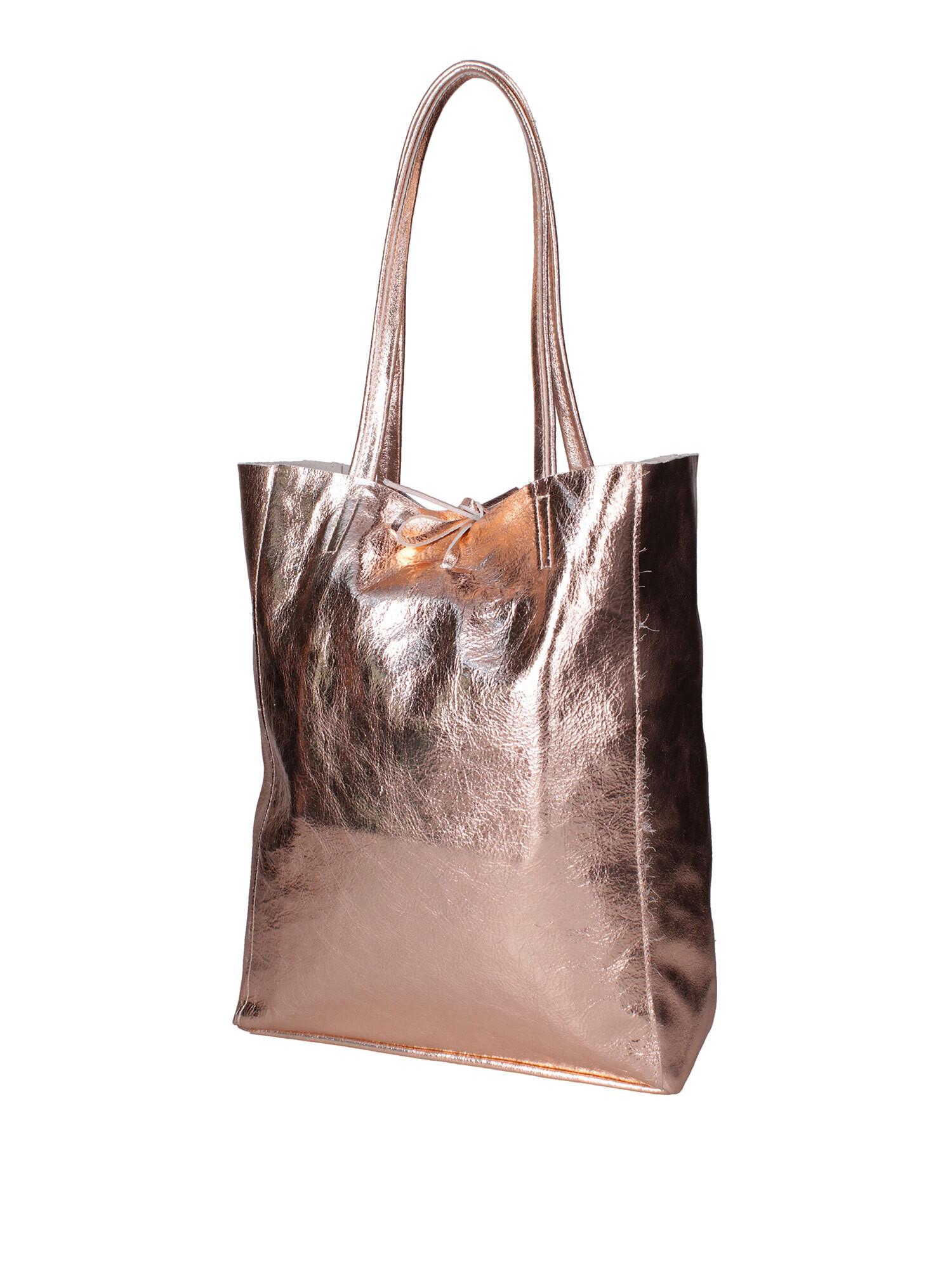Gave Lux Shopper Tasche mit Leder Kordelzugverschluss  