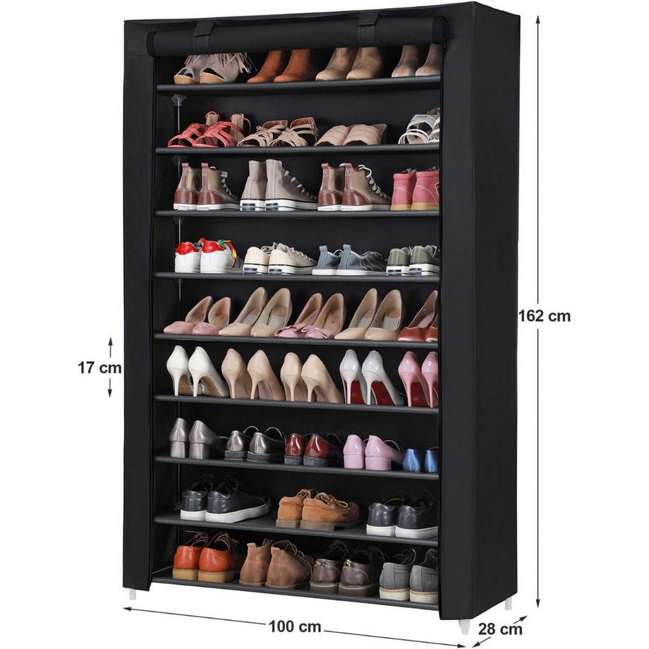 Songmics Schuhregal mit 10 Ebenen  