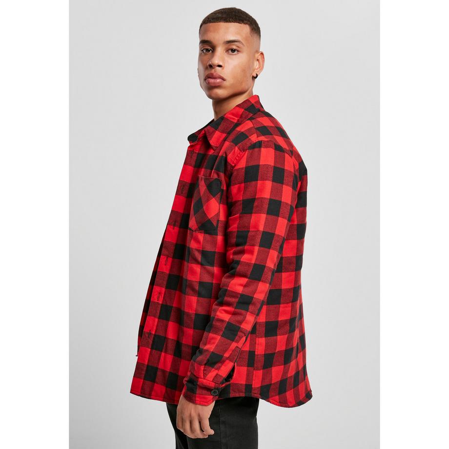 URBAN CLASSICS Chemise en flanelle avec lacets  