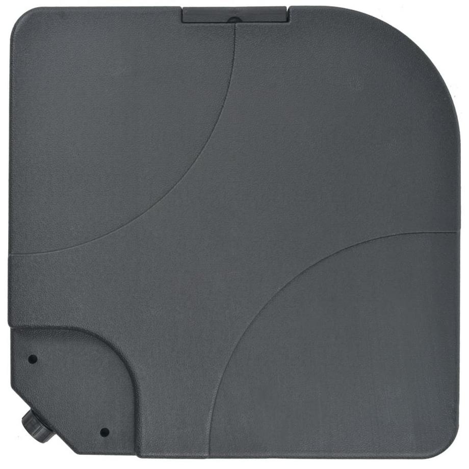 VidaXL Sonnenschirmfuß plastik  