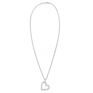Elli  Halskette Herz Funkelnd Kristalle 