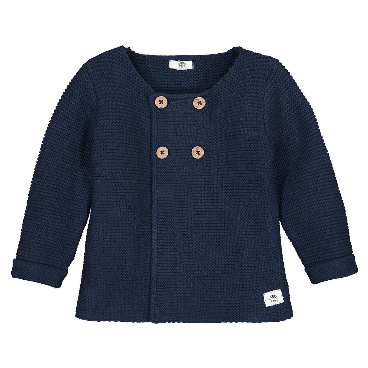 Image of Strickjacke Unisex Blau 6 mesi