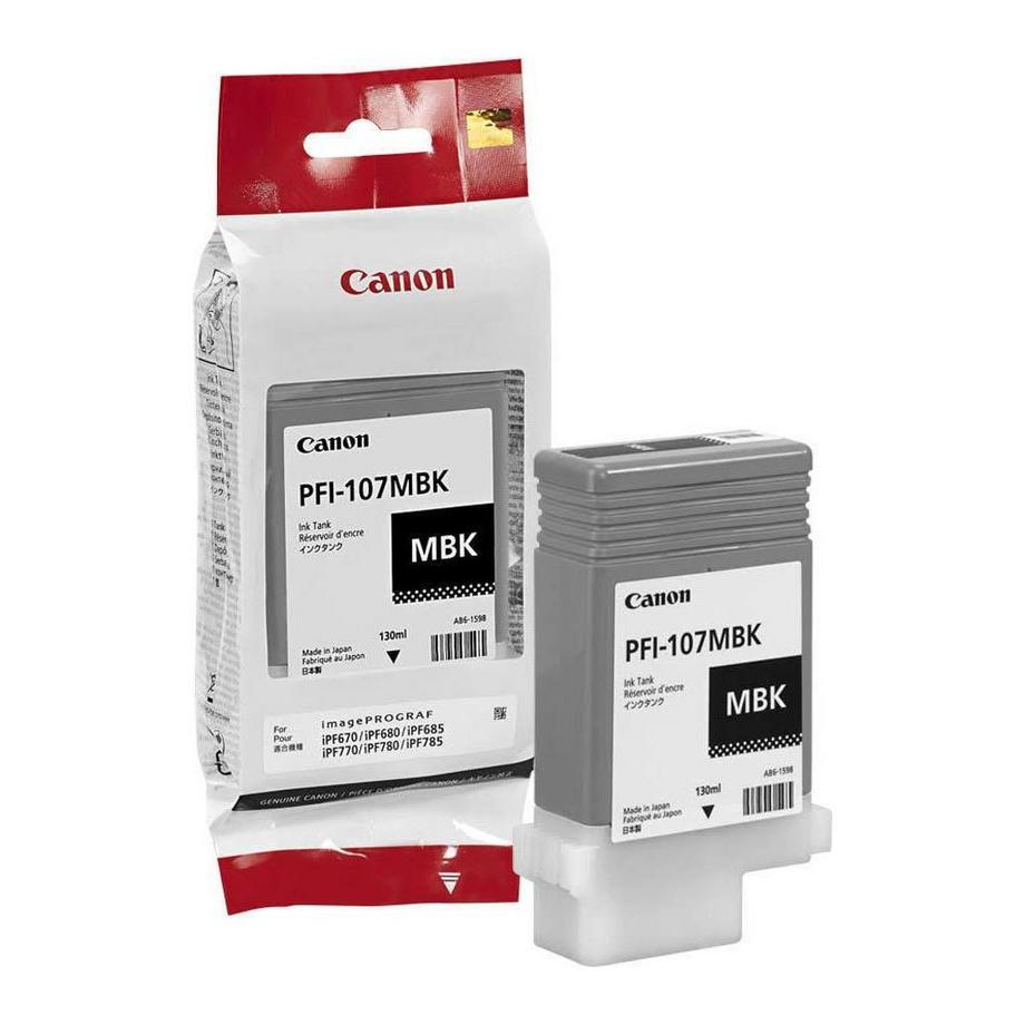 Canon  PFI-107MBK - nero opaco 