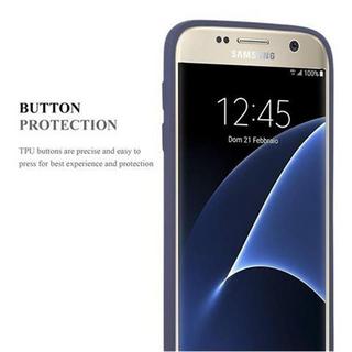 Cadorabo  Hülle für Samsung Galaxy S7 TPU Silikon Frosted 