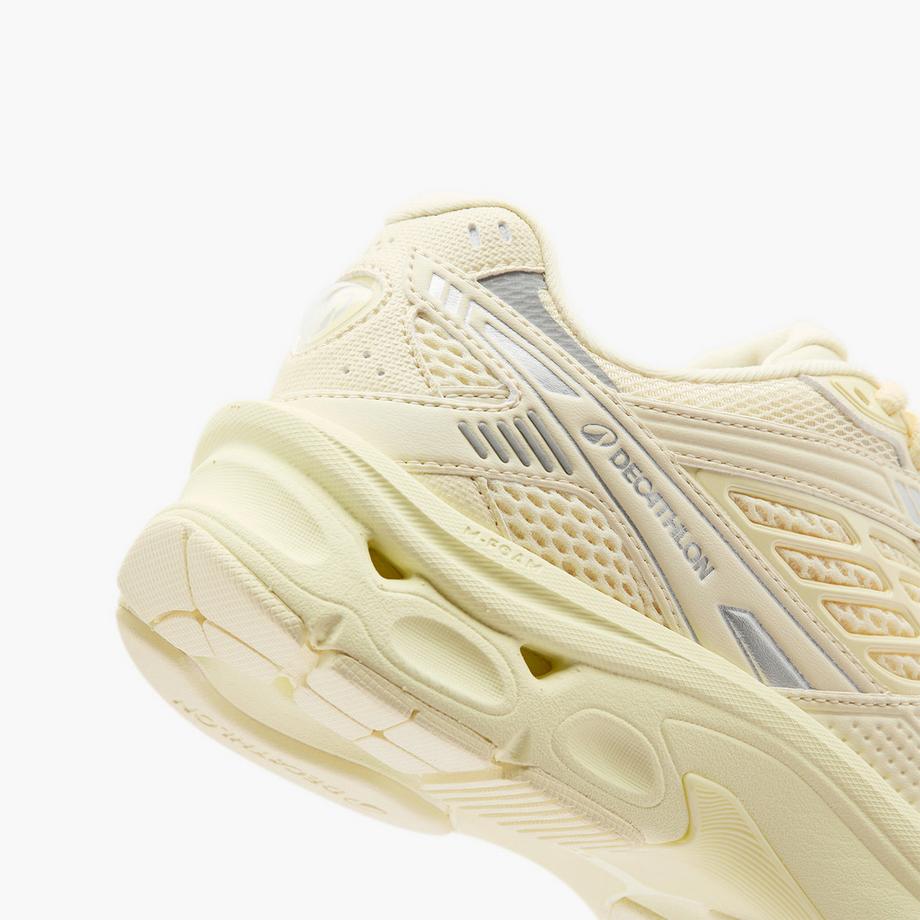 DECATHLON Amorti Polyester Chaussures de Course Baskets Femme, RR2K jaune 