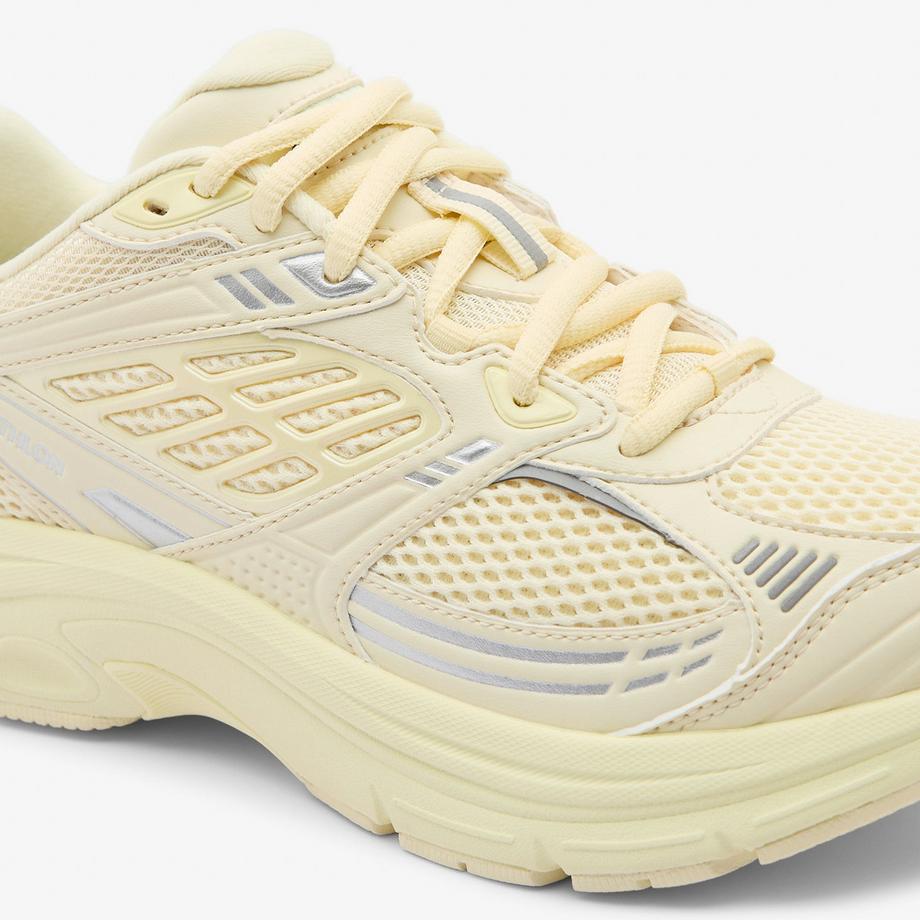 DECATHLON Amorti Polyester Chaussures de Course Baskets Femme, RR2K jaune 