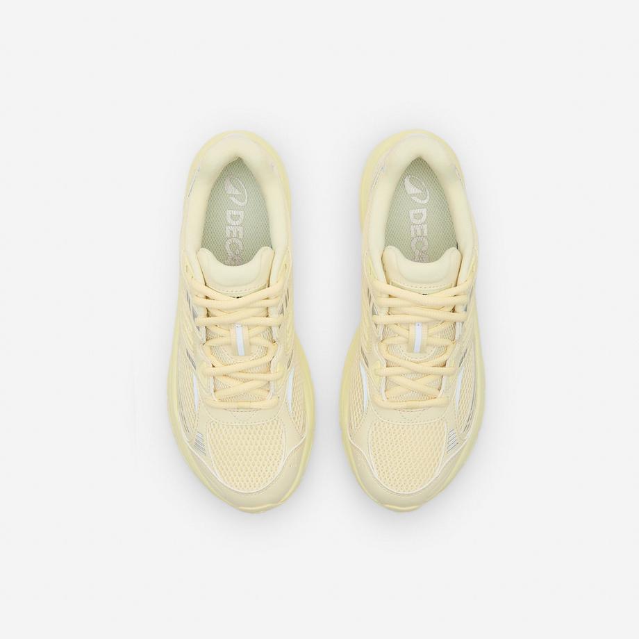 DECATHLON Amorti Polyester Chaussures de Course Baskets Femme, RR2K jaune 