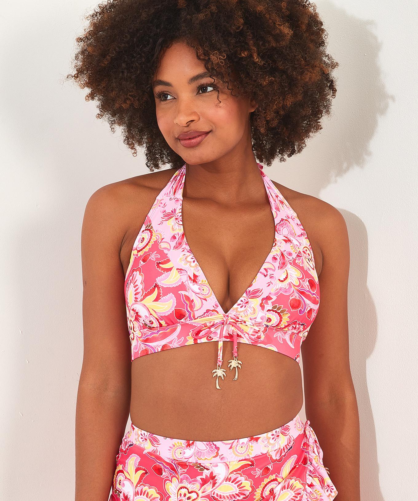 Joe Browns  Haut Bikini Licou Floral Cachemire Recyclé 