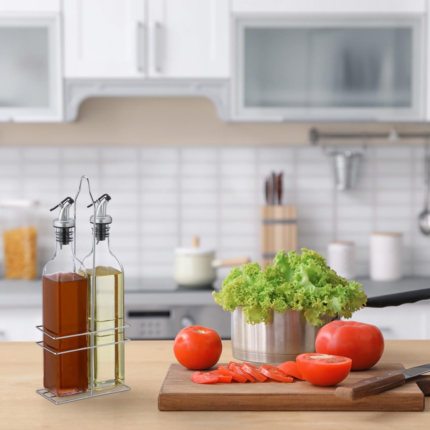 B2X Distributore di aceto e olio sullo scaffale  