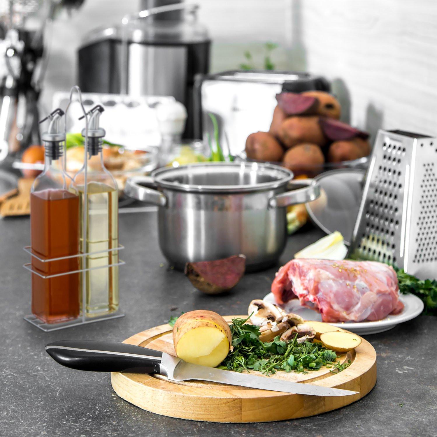 B2X Distributore di aceto e olio sullo scaffale  