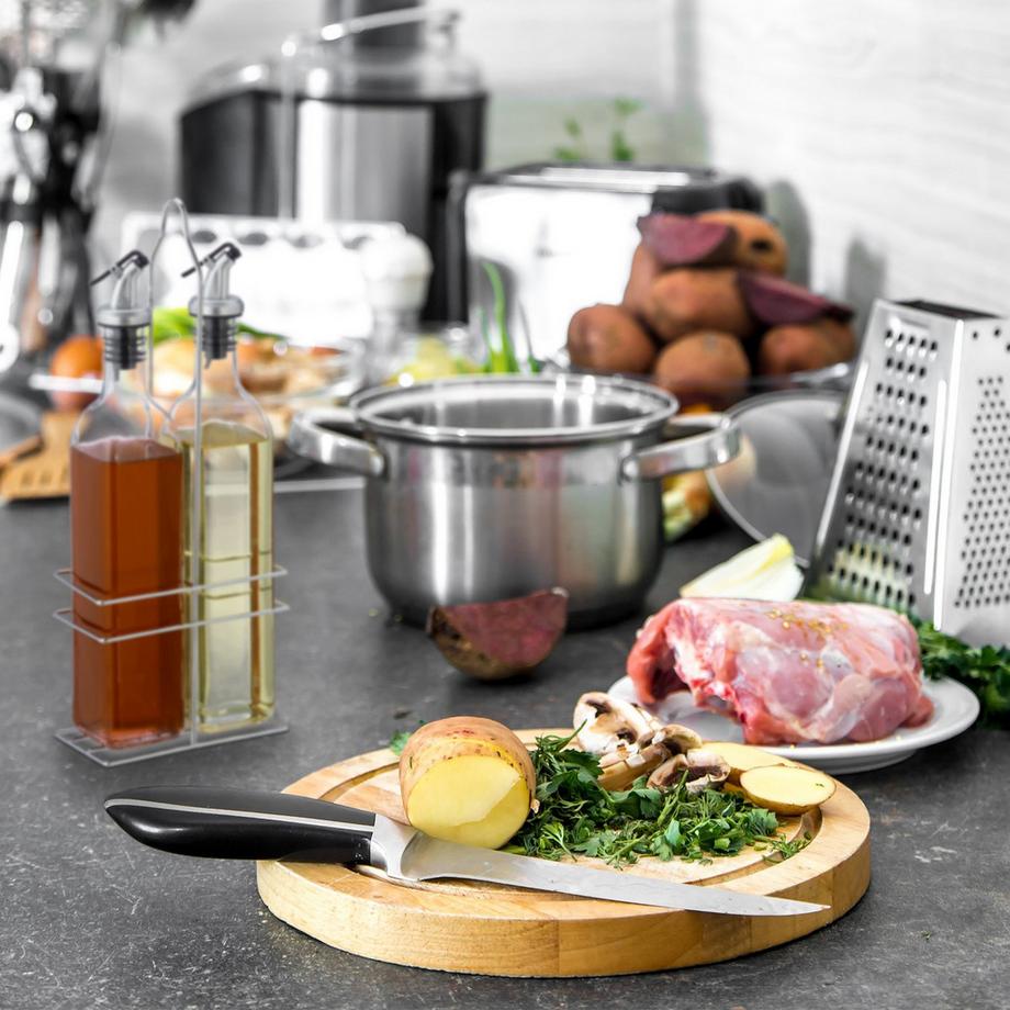 B2X Distributeur de vinaigre et d'huile sur l'étagère  