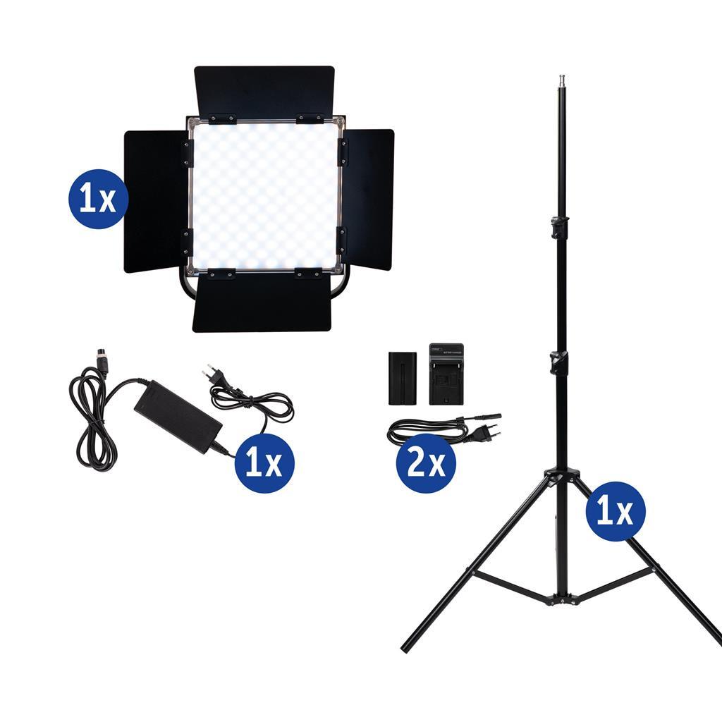 Image of 373494 Set für Fotostudioausstattung Schwarz