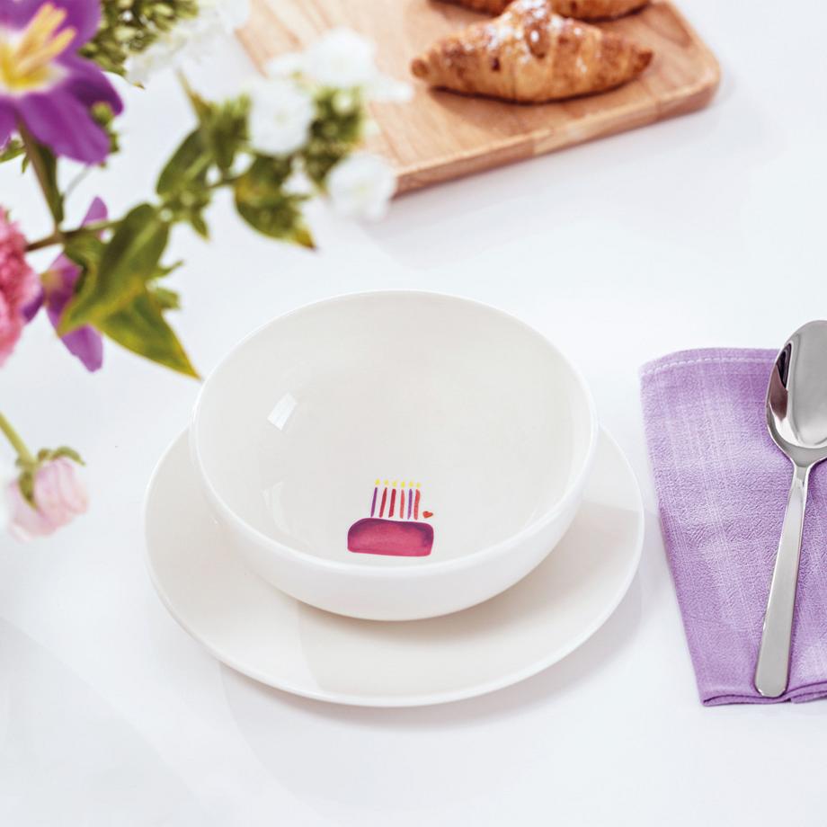 Villeroy&Boch Ciotola per cereali Happy Birthday With Love  