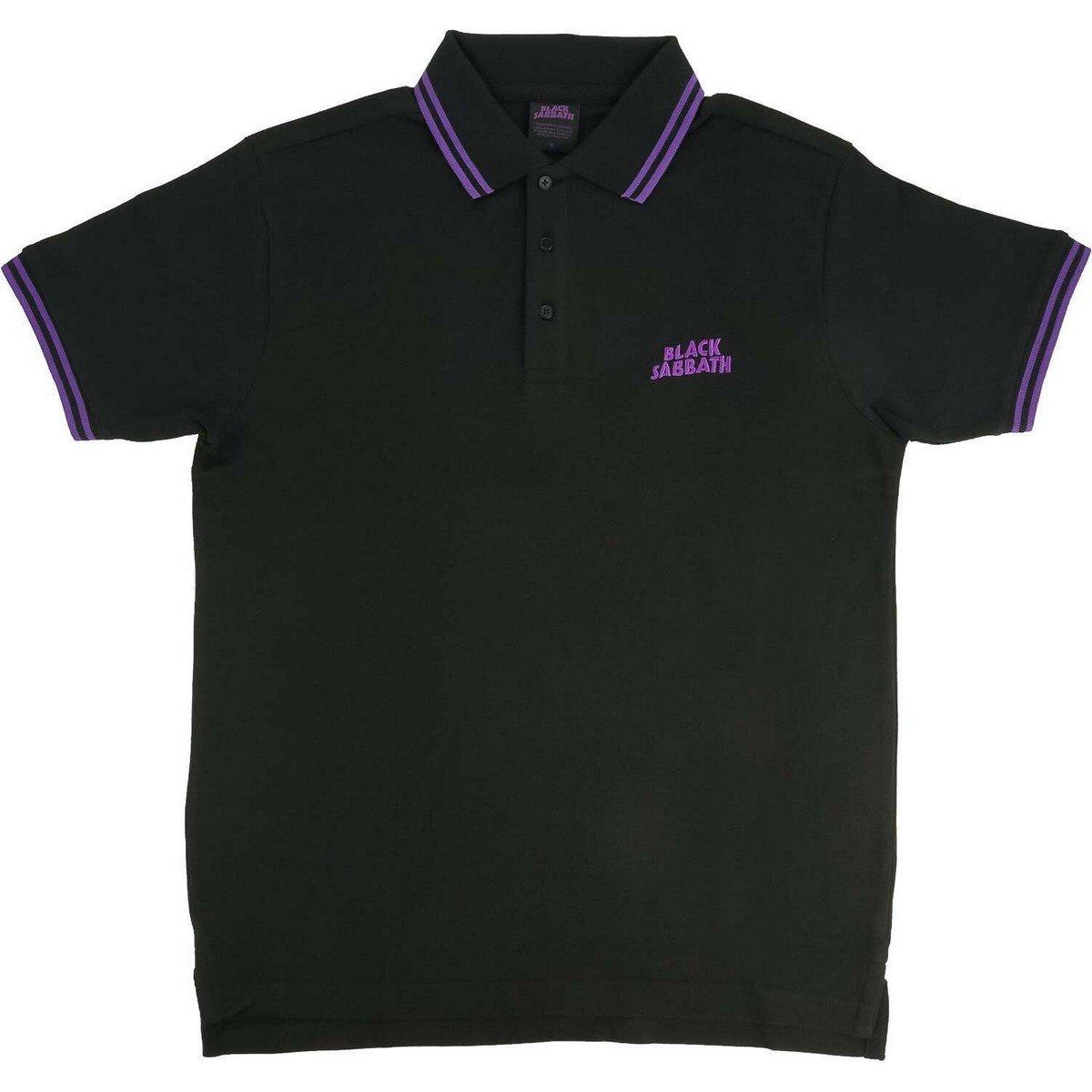 Image of Poloshirt Logo Damen Schwarz S