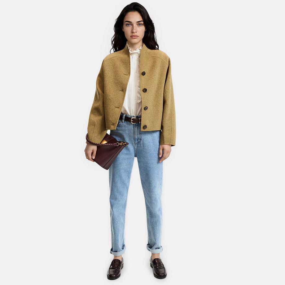 La Redoute Collections Handgefertigter kurzer Mantel  